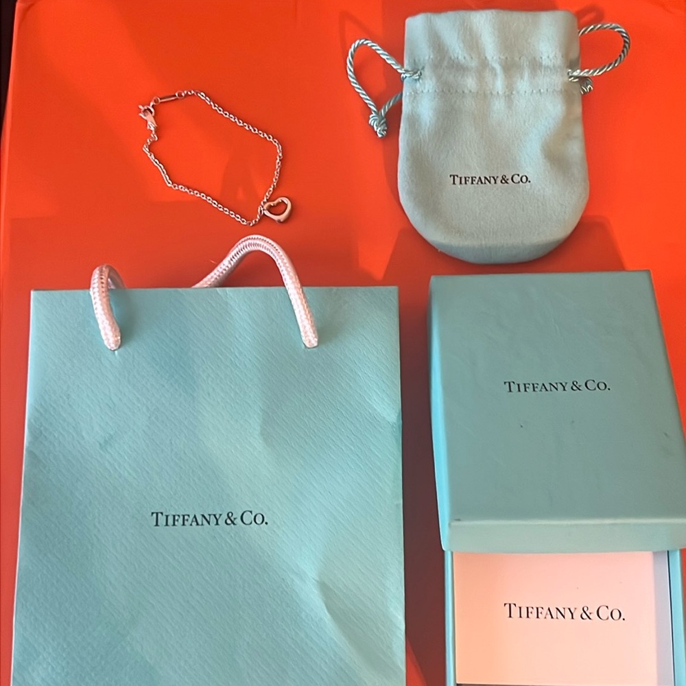 Tiffany’s Open heart bracelet